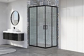 Душевой уголок Royal Bath RB11585HPD-C-BL 85х115 матовый купить в интернет-магазине Sanbest