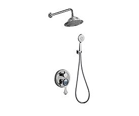 Душевая система Bronze de Luxe Yasmina NT800/B03-2 хром купить в интернет-магазине сантехники Sanbest