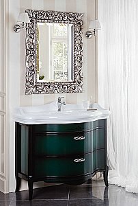 Тумба с раковиной Caprigo Modena 110 2 ящика для ванной в интернет-магазине Sanbest