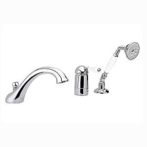 Смеситель для ванны Nicolazzi Petit Mont Blanc 3414CR76 хром купить в интернет-магазине сантехники Sanbest