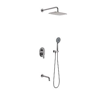 Душевая система Berges VENTAS 73009 хром купить в интернет-магазине сантехники Sanbest