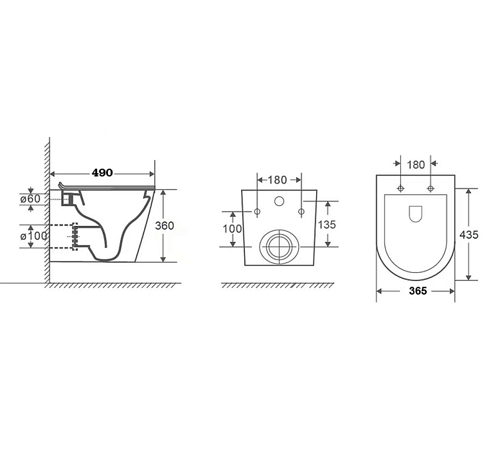 Инсталляция для унитаза Azario AZ-8010-1000 купить в интернет-магазине сантехники Sanbest