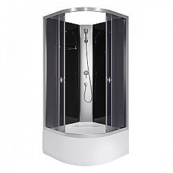 Душевая кабина Niagara Eco E100/40/TN/BK 100х100 купить в интернет-магазине Sanbest