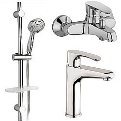 Набор смесителей PAINI Palermo PACRKIT3 хром купить в интернет-магазине сантехники Sanbest