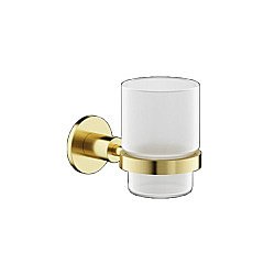 Стакан для зубных щеток Sancos Base SC9030BG брашированное золото купить в интернет-магазине сантехники Sanbest