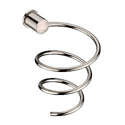 Держатель для фена WasserKraft K-1080NICKEL никель купить в интернет-магазине сантехники Sanbest