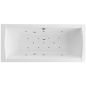Ванна акриловая Excellent Aquaria Lux Slim RELAX WAEX.AQU18S.RELAX.CR 180x80 белая с гидромассажем купить в интернет-магазине Sanbest