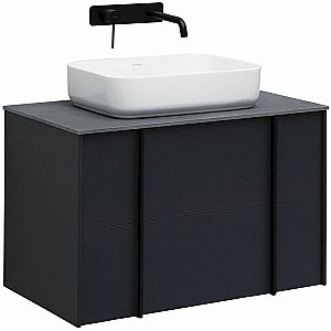 Тумба с раковиной Allen Brau REALITY 1.32008.AM 121 со столешницей антрацит матовый для ванной в интернет-магазине Sanbest