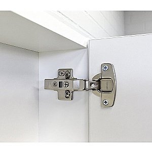 Зеркальный шкаф Comforty Никосия 00-00011199 60 белый глянец купить в интернет-магазине сантехники Sanbest