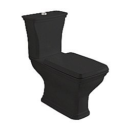 Унитаз напольный Artceram CIVITAS CIV004 03 00 черный купить в интернет-магазине Sanbest