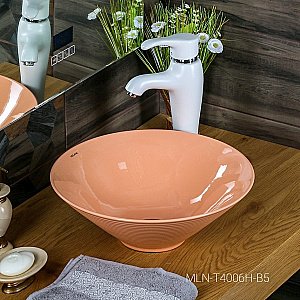 Раковина Melana 7020-B5 7020-B5-806 оранжевая купить в интернет-магазине Sanbest