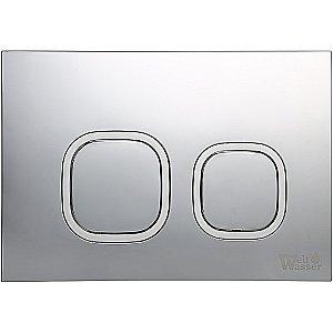 Инсталляция для унитаза WeltWasser WW AMBERG 350 ST MT-CR с кнопкой матовый хром купить в интернет-магазине сантехники Sanbest