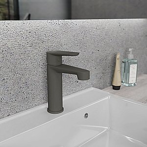 Смеситель для раковины D&K Bayern.Munchen DA1562106 графит купить в интернет-магазине сантехники Sanbest