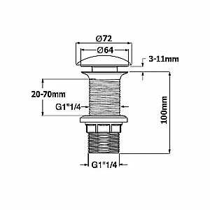 Донный клапан ISVEA Complementaries 38TP0181I изумрудный матовый купить в интернет-магазине сантехники Sanbest