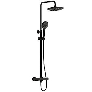 Душевая система Vitra AquaHeat Bliss 2F A4720536EXP черная матовая купить в интернет-магазине сантехники Sanbest