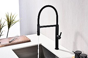 Смеситель для кухни Paulmark Leader Le214101-AN антрацит купить в интернет-магазине сантехники Sanbest