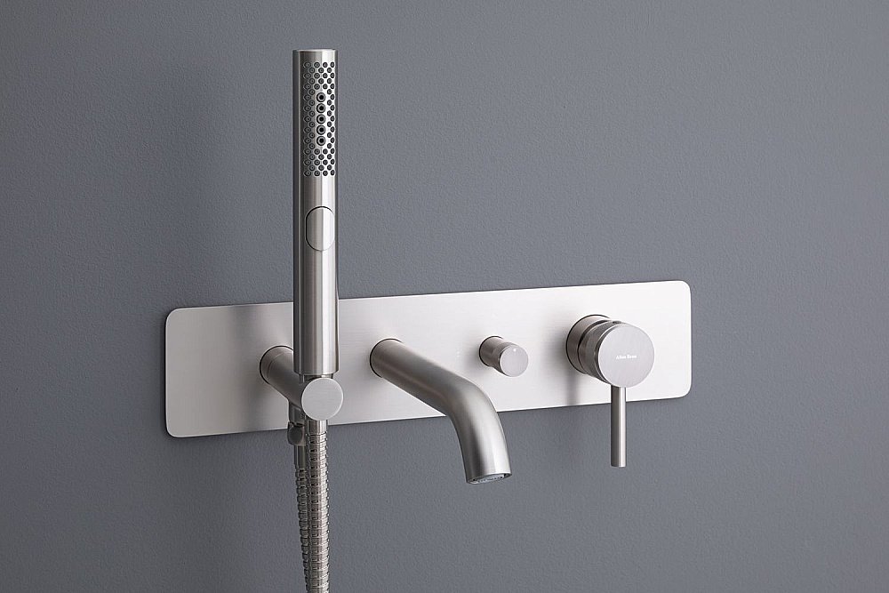 Смеситель для ванны Allen Brau Priority 5.31006-BN купить в интернет-магазине сантехники Sanbest