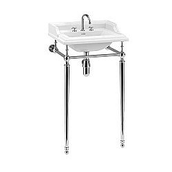 Консоль с раковиной Burlington Classic B20 3TH хром для ванной в интернет-магазине сантехники Sanbest