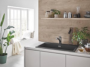 Смеситель для кухни Grohe Eurosmart 30305001 хром купить в интернет-магазине сантехники Sanbest