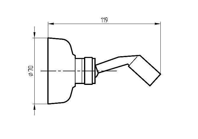 Держатель ручного душа Migliore RICAMBI 20083 медь купить в интернет-магазине сантехники Sanbest