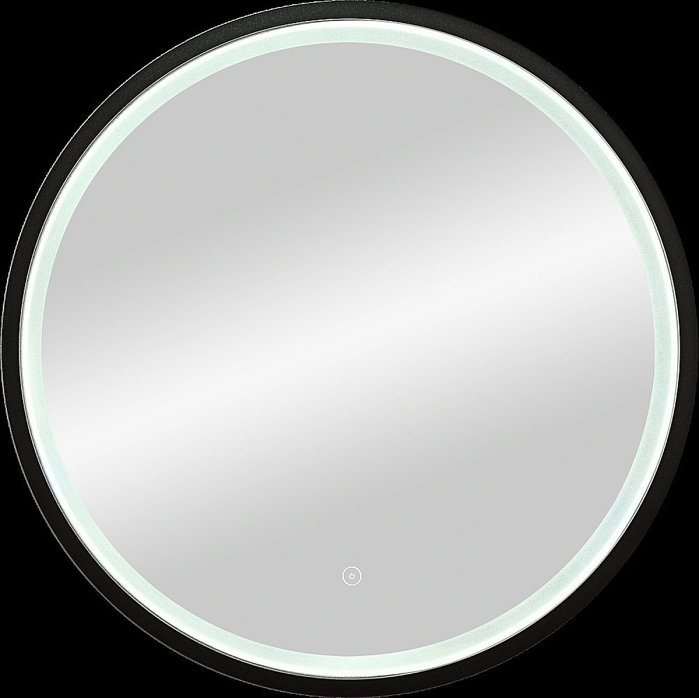 Зеркало Континент Style Black ЗЛП1016 60x60 в ванную от интернет-магазине сантехники Sanbest