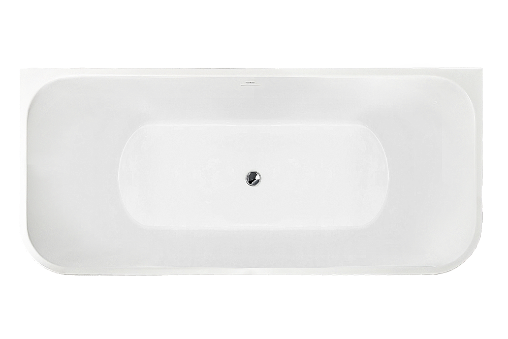 Акриловая ванна Royal Bath RIVA RB610400CH 180х80 белый купить в интернет-магазине Sanbest