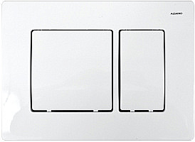 Кнопка для инсталляции Azario AZ-8200-0032 белая купить в интернет-магазине сантехники Sanbest