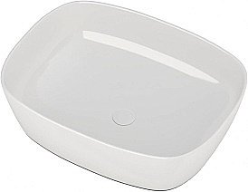 Раковина накладная Aquanet Fine-1 50 273681 белая купить в интернет-магазине Sanbest
