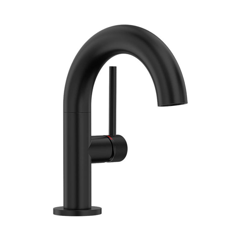 Смеситель для раковины Elghansa RADIANT XQ 1637181-Black черный матовый купить в интернет-магазине сантехники Sanbest