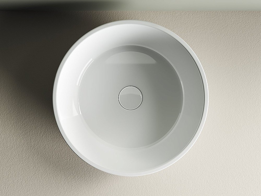 Раковина накладная Ceramica Nova Element CN6021 белая купить в интернет-магазине Sanbest
