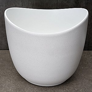 Раковина накладная Gid Creativo 36 N9303wg 51221 белая матовая, белый графит купить в интернет-магазине Sanbest