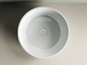 Раковина накладная Ceramica Nova Element CN6021 белая купить в интернет-магазине Sanbest