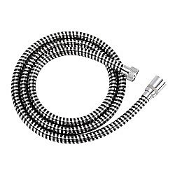 Душевой шланг Olive's F0302 2,0 хром/черный купить в интернет-магазине сантехники Sanbest