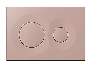 Кнопка для инсталляции ISVEA Dome 54DM0108I лососевая матовая купить в интернет-магазине сантехники Sanbest