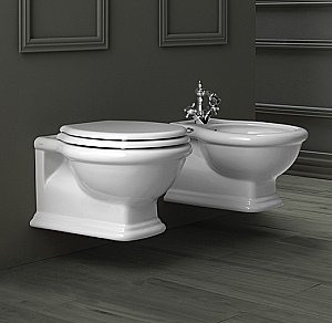 Унитаз подвесной SIMAS Lante LA18bi безободковый, белый купить в интернет-магазине Sanbest