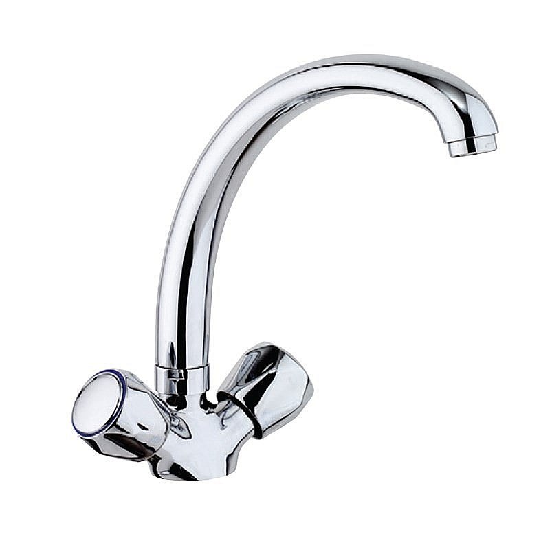 Смеситель для кухни PAINI AF182 хром купить в интернет-магазине сантехники Sanbest