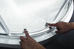 Душевой уголок Cezares Anima 90х120 ANIMA-RH-1-120/90-C-Cr стекло прозрачное/профиль хром купить в интернет-магазине Sanbest