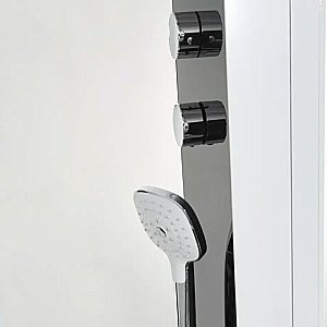 Душевая кабина Orans Diamond SR-89101LS White стекло прозрачное/профиль белый купить в интернет-магазине Sanbest