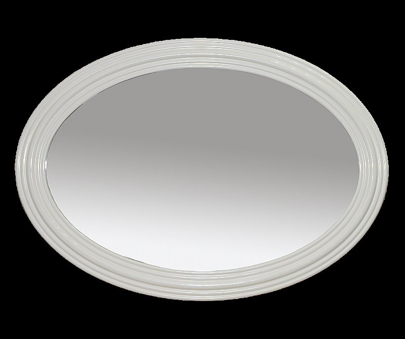 Зеркало Misty Флоренция 100x70 белое в ванную от интернет-магазине сантехники Sanbest