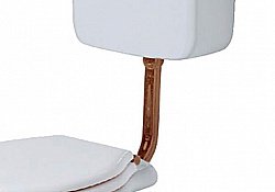 Труба для бачка низкая SIMAS Arcade бронза купить в интернет-магазине сантехники Sanbest