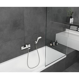 Смеситель для ванны Hansgrohe Vernis Shape 71450000 купить в интернет-магазине сантехники Sanbest