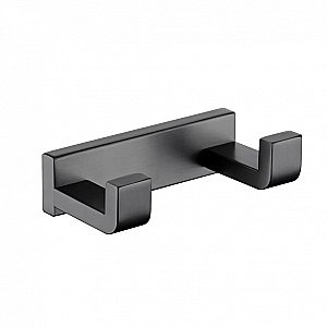 Крючок двойной ABBER Westen AA1750NG никель купить в интернет-магазине сантехники Sanbest