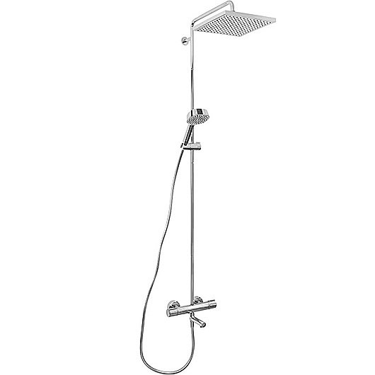 Душевая система Jacob Delafon ATOM E26238-CP хром купить в интернет-магазине сантехники Sanbest