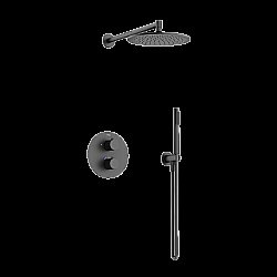 Душевая система Sancos Etna SC9010MB черный матовый купить в интернет-магазине сантехники Sanbest