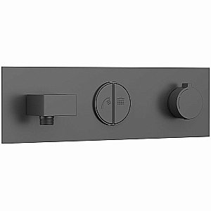 Душевая система Vincea VSFW-432T1GM вороненая сталь купить в интернет-магазине сантехники Sanbest