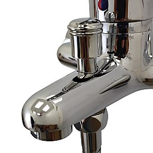 Смеситель для ванны PAINI Roma 02CR105 хром купить в интернет-магазине сантехники Sanbest