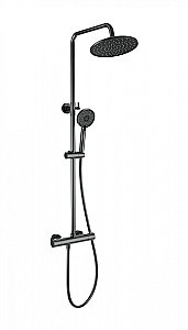 Душевая система с термостатом WONZON & WOGHAND INN 4 WW-B3047-A-BGG темный графит купить в интернет-магазине сантехники Sanbest