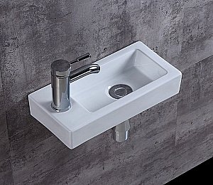 Раковина Ceramalux N 36,5 9272 белая купить в интернет-магазине Sanbest