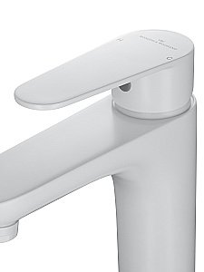 Смеситель для раковины высокий WONZON & WOGHAND ALFA WW-A40232-MW белый матовый купить в интернет-магазине сантехники Sanbest