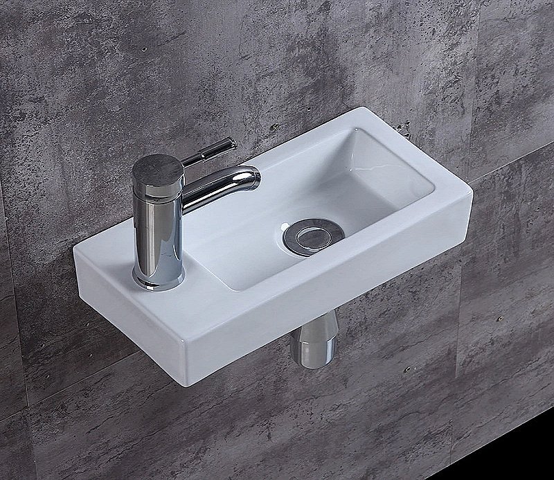 Раковина Ceramalux N 36,5 9272 белая купить в интернет-магазине Sanbest